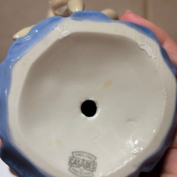 Vintage 1970's Casades Porcelain Ballerina Lady Figurine Made In Spain - Picture 8 of 8